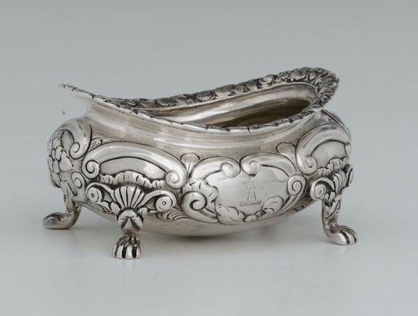 A salt bowl, London, 1818