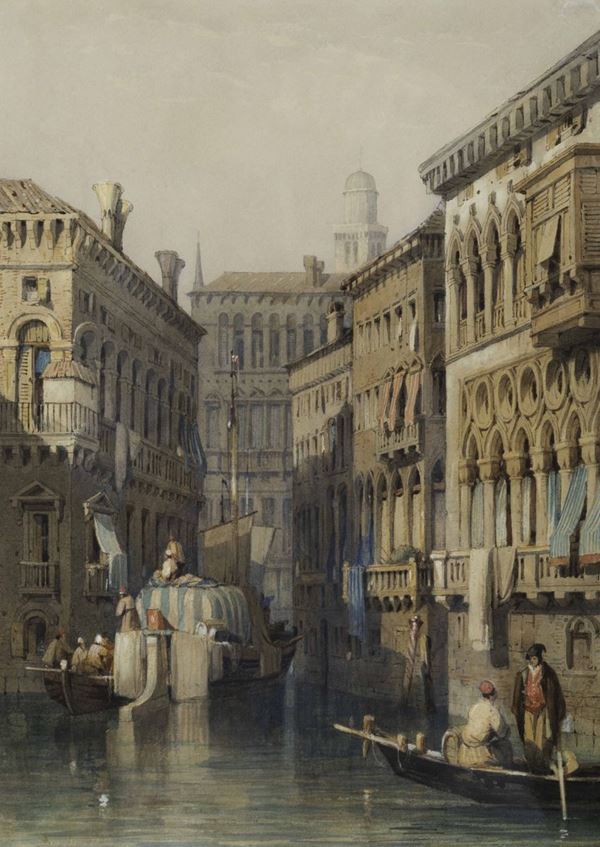Pittore fiammingo del XIX secolo Venezia