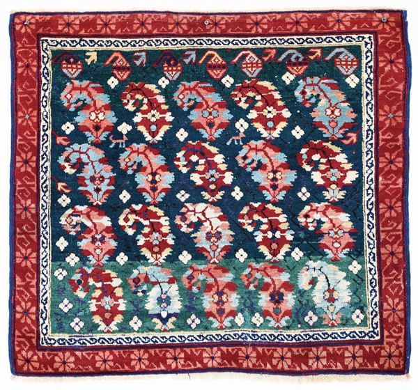 Piccolo tappeto Shirvan Seichur, Caucaso nord orientale seconda metà XIX secolo