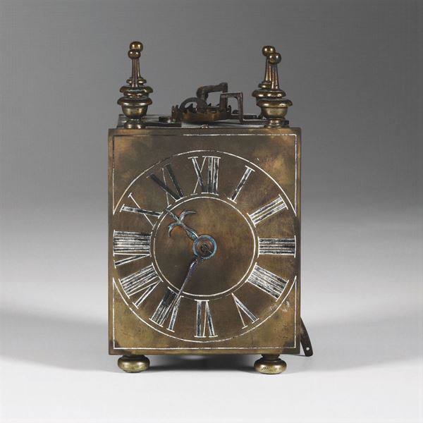 Orologio italiano a lanterna, XVII secolo