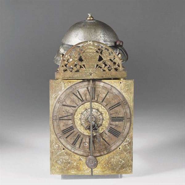 Orologio a lanterna a doppia campana.  Saverius Spugnardi Rivinigi, Italia 1791