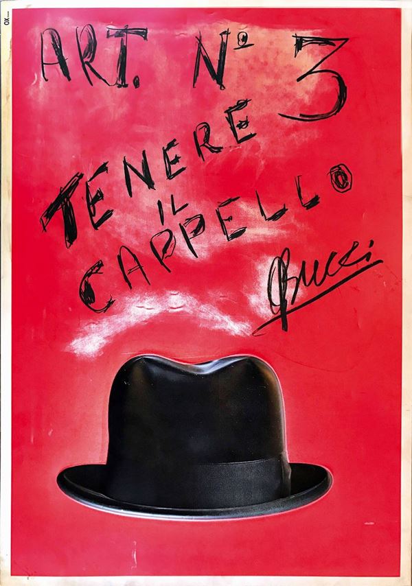 Anselmo Bucci (1887-1955) [AB 105342] ART N.3 – TENERE IL CAPPELLO