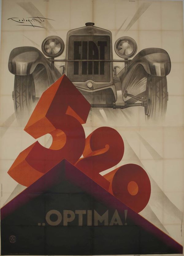 Plinio Codognato (1878-1940) FIAT 520… OPTIMA!