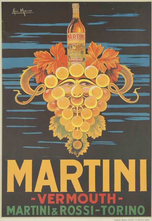 San Marco MARTINI VERMOUTH / MARTINI & ROSSI TORINO