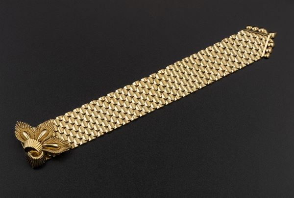 Gold bracelet. Signed Kutchinsky