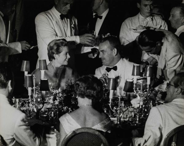 Raynor Dorka (1905-1995) Grace Kelly e Ranieri di Monaco Gala du Printemps