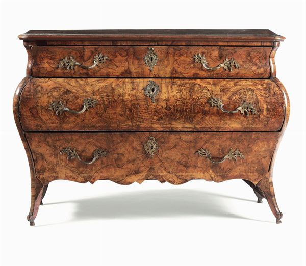 A chest of drawers, Lombardy, 1700s