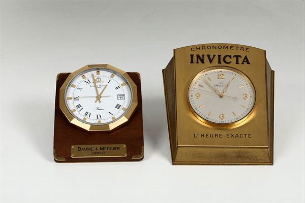 Due cronometri Invicta e Baume & Mercier