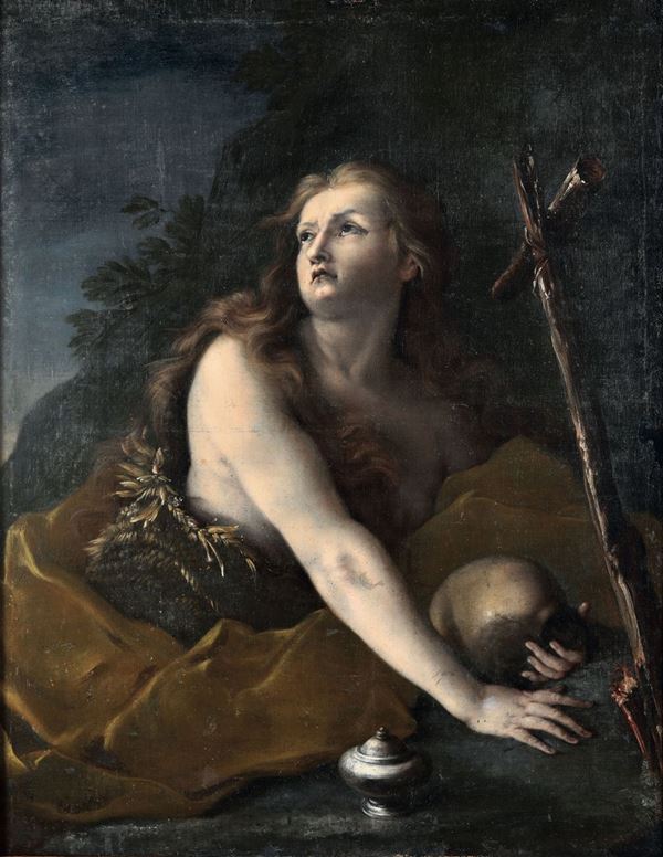 Domenico Guidobono (Savona 1668 - Napoli 1746) Maddalena penitente