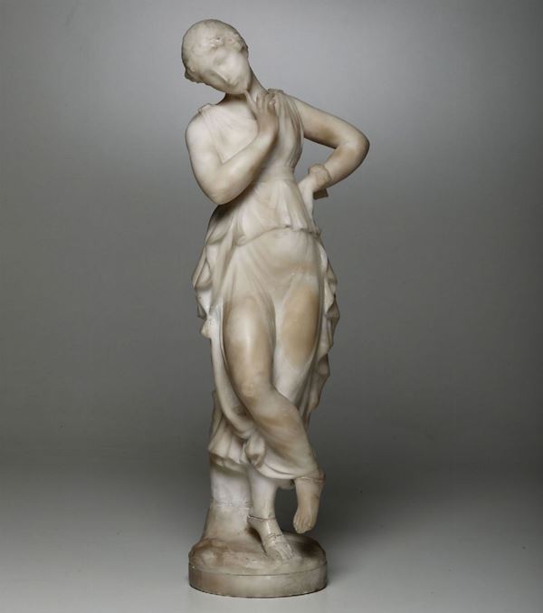 Scultura in alabastro, da modello di Antonio Canova, XX secolo