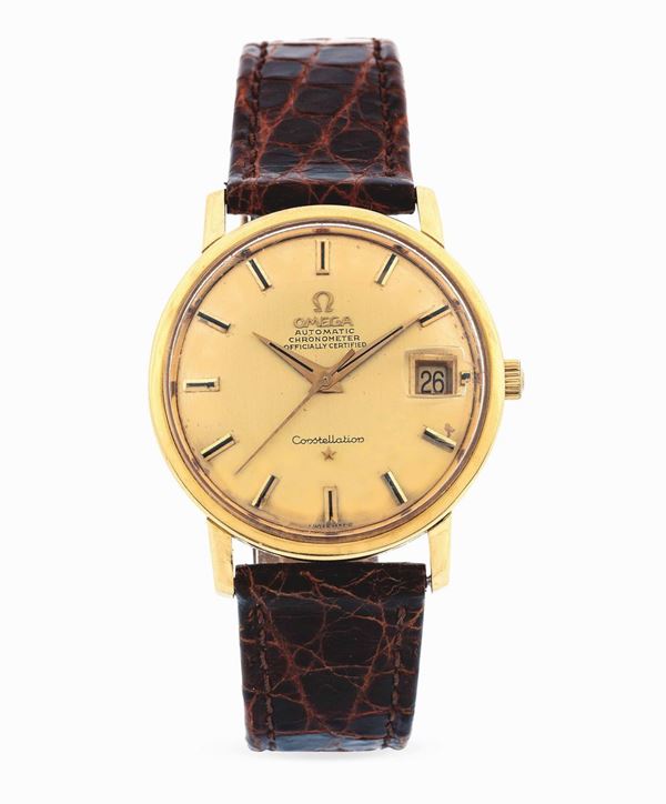OMEGA - Elegante orologio da polso in oro giallo risalente agli anni '60.