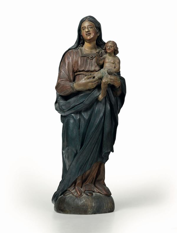 A Madonna with Child, Central Italy, 16/1700s