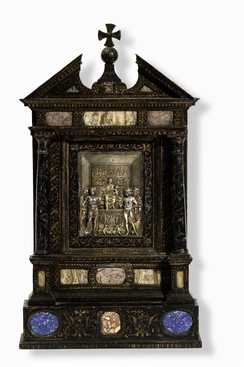 A wooden frame, Venice, late 1500s  - Auction Sculptures and works of art - Cambi Casa d'Aste