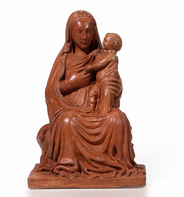 A Madonna with Child, Lombardy, late 1400s