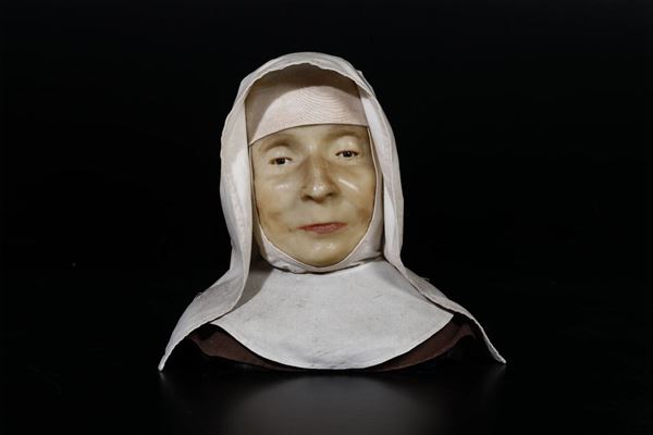 A wax abbess, Italy, 17/1800s