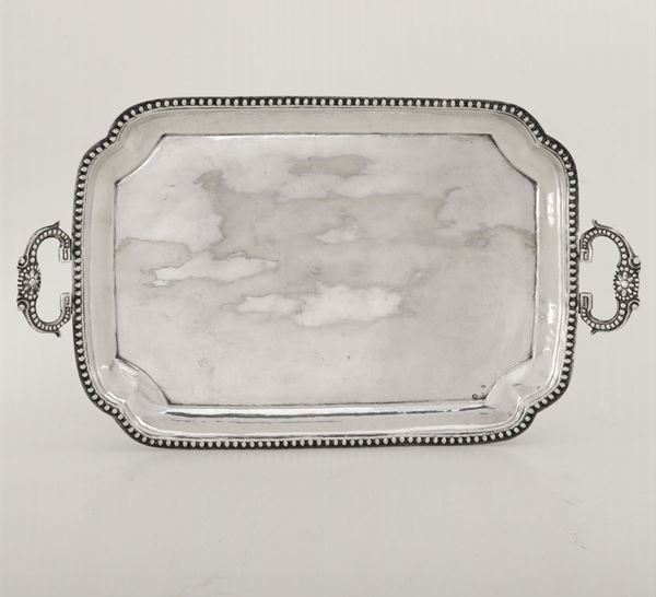 A silver tray, Rome 1803/07