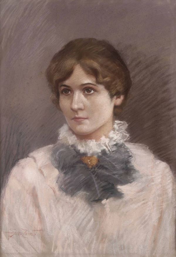 Paola Serra Zanetti (1886 - ?) Ritratto femminile