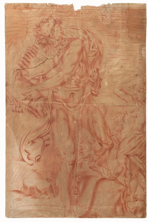 Annibale Carracci (Bologna 1560 - Roma 1609), copia da Polifemo e Aci