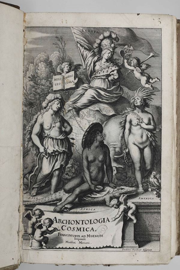 Gottfried, Johann Ludwig - Merian, Matthaus Archontologia Cosmica sive imperorum, regnorum,principatuum,  [..]
