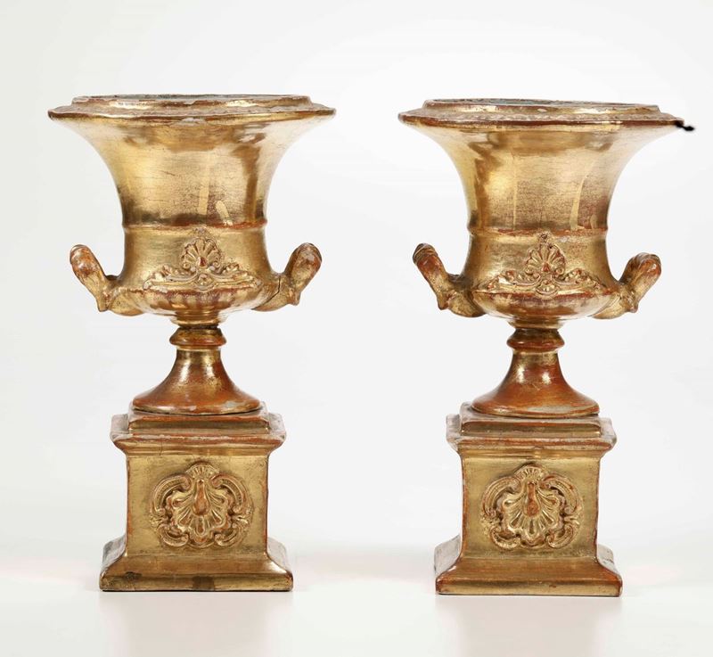 Coppia di vasi  - Auction Ceramics and Glass | Timed Auction - Cambi Casa d'Aste