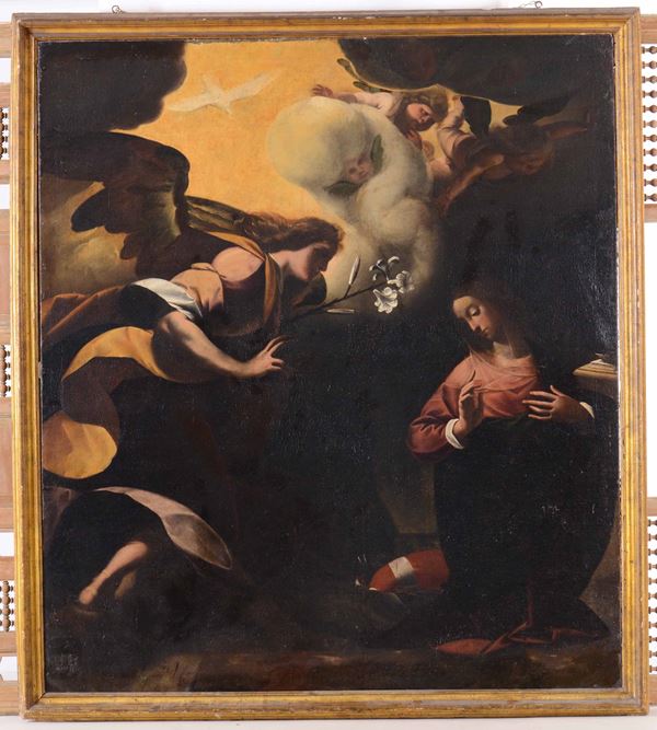 Pier Francesco Mazzucchelli detto il Morazzone (Morazzone 1573 – Piacenza 1626) e studio Annunciazion [..]