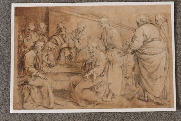 Andrea Boscoli (Firenze 1560 ca. -1607), attribuito a Ultima cena
