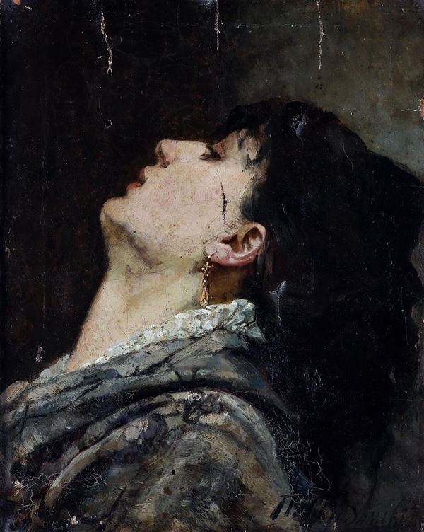 Pavel Alexandrovich Svedomsky (San Pietroburgo 1849 - Davos 1904) Figura femminile