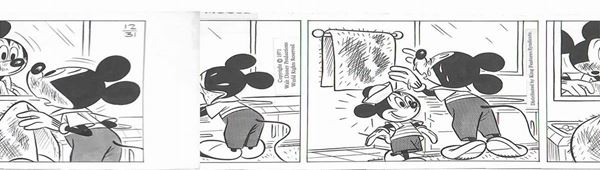 Floyd Gottferdson - Roman Arambula (1905-1986)(1936-2020) Mickey Mouse