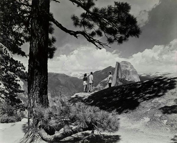 Ansel Adams (1902-1984) Half Dome from Glacier Point, 1930