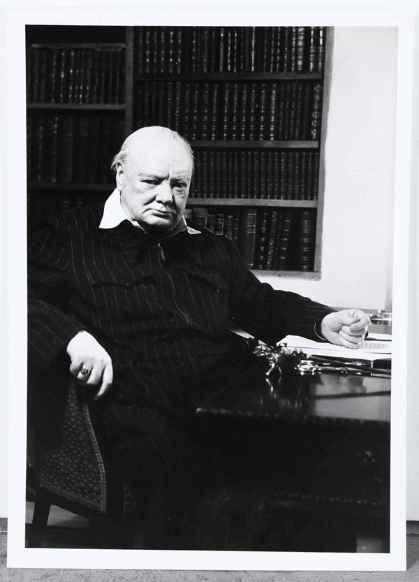 Philippe Halsman (1906-1979) Winston Churchill