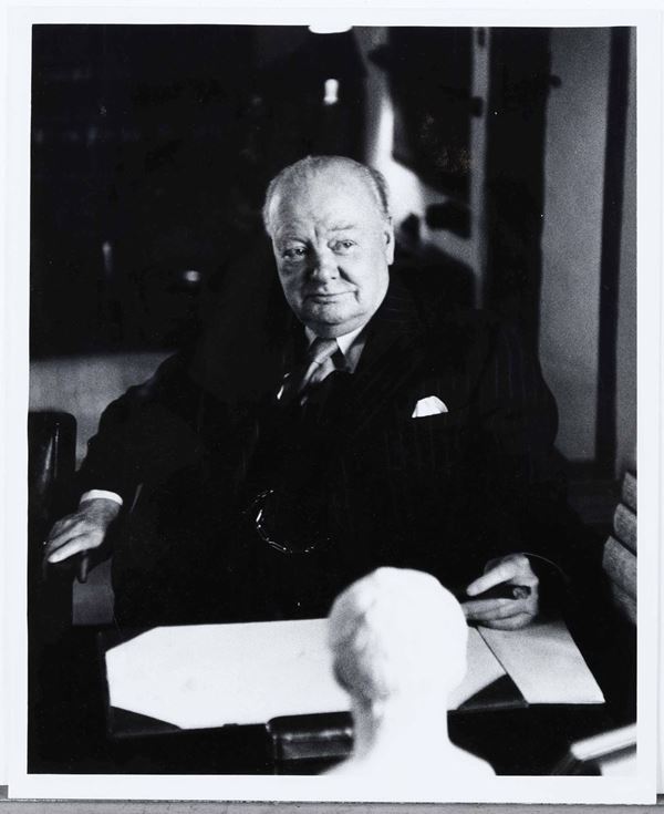 Frank Scherschel (1907-1981) Winston Churchill