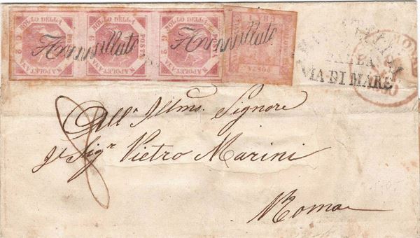 Lettera da Sulmona per Roma dell’8 settembre 1860