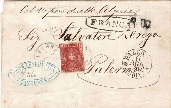 Lettera scritta a Napoli il 31 luglio 1860
