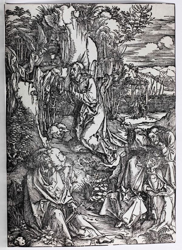 Durer Albrecht - Albrecht Durer (Norimberga 1471-1528) Orazione nell'orto (Agonia nel giardino).