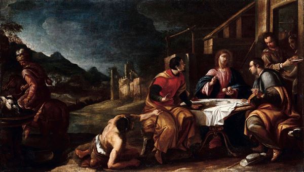 Ludovico Cardi detto il Cigoli (? 1559 - Roma 1613), ambito di Cena di Emmaus