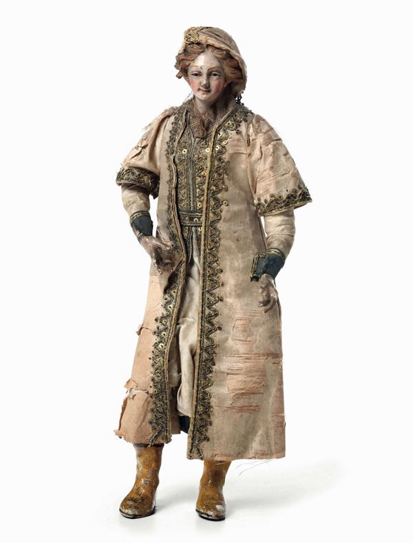 Samaritana con giacca beige, Napoli XIX secolo