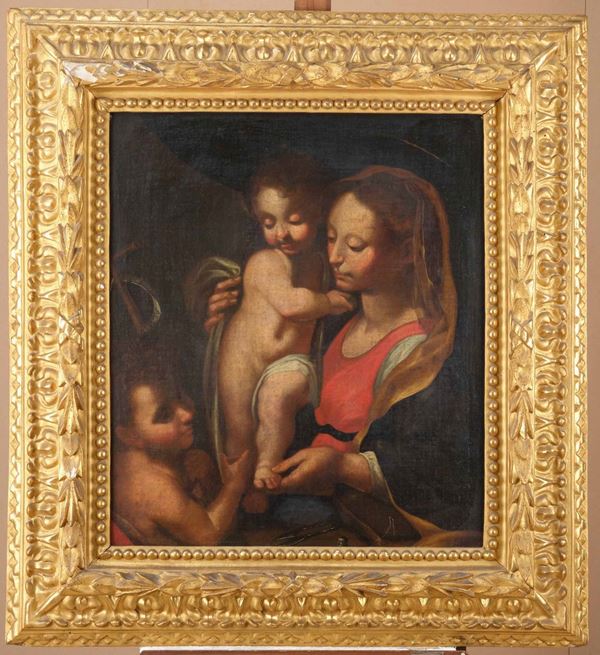 Scuola italiana del XVII secolo Madonna con Bambino