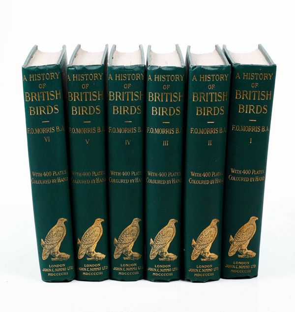 Francis Orpen Morris - Morris Francis Orpen The History oh the British bird. Quinta edizione. London John C. Nimmo, 1903