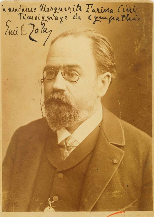 Nadar (Felix Nadar 1820-1910) Émile Zola