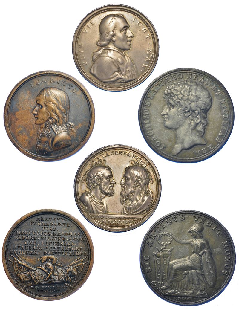 TRATTATO DI CAMPOFORMIO (17 ottobre 1797 – Fine della Repubblica di Venezia). Medaglia in bronzo 1797, Strasburgo.  - Auction Numismatics - Cambi Casa d'Aste