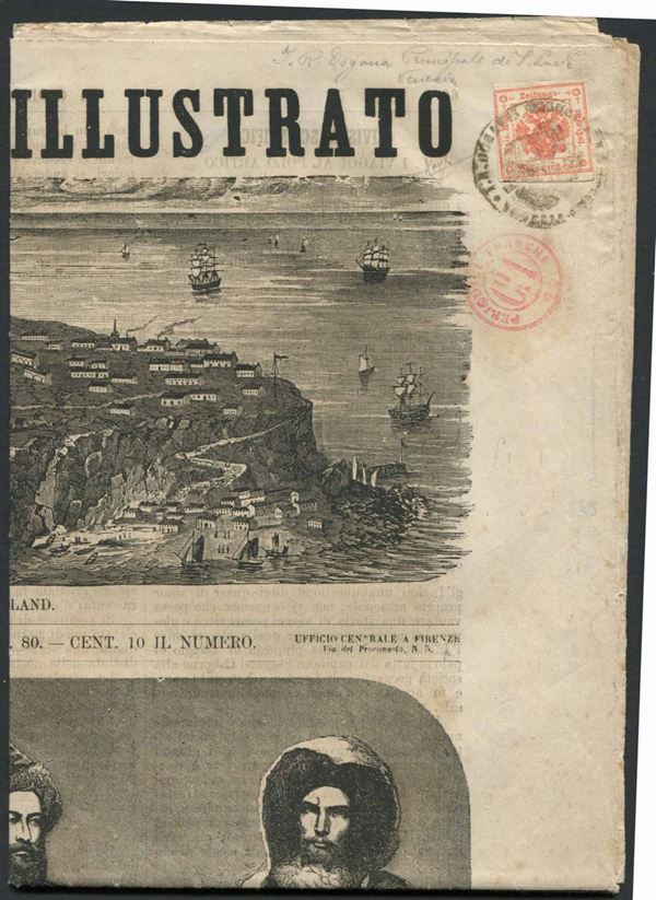 LOMBARDO VENETO. GIORNALE COMPLETO “IL GIORNALE ILLUSTRATO” DEL 10 MARZO 1866.