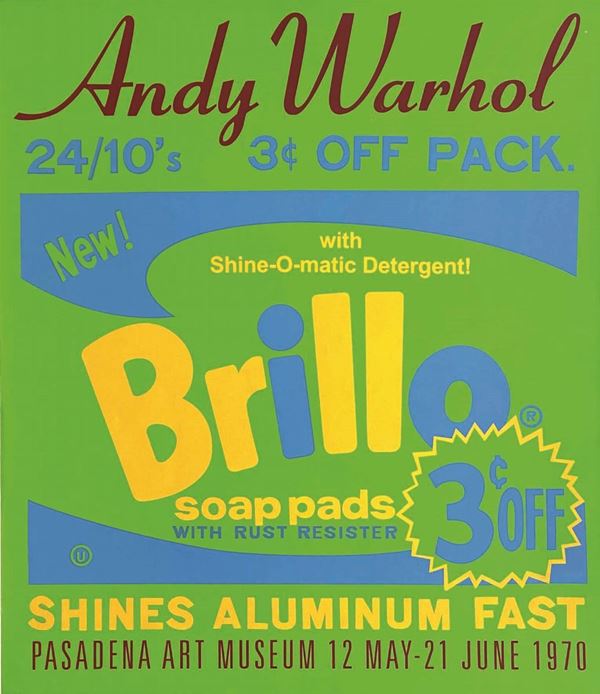 Andy Warhol (1928-1987) SHINES ALUMINUM FAST / PASADENA ART MUSEUM