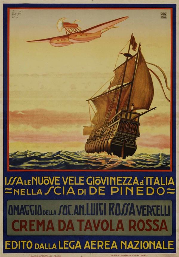 Riccardo Cavigioli - Riccardo Cavigioli (1895-1975) ISSA LE NUOVE VELE GIOVINEZZA D’ITALIA NELLA SCIA DI DE PINEDO