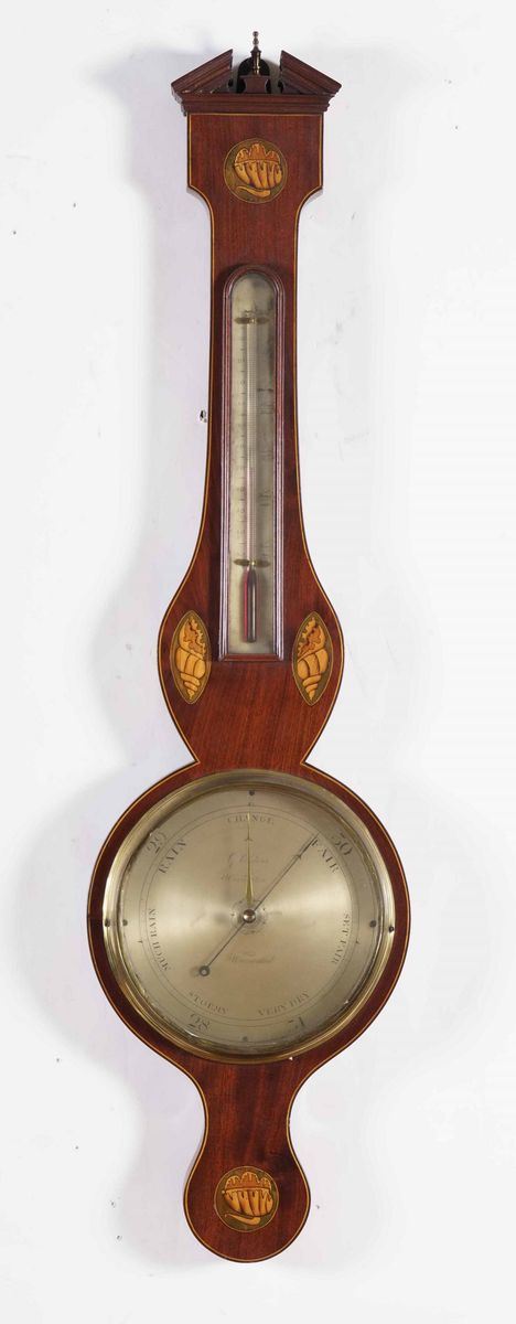 Barometro termometro G. Soldini - Wincanton warranted, XIX- XX secolo