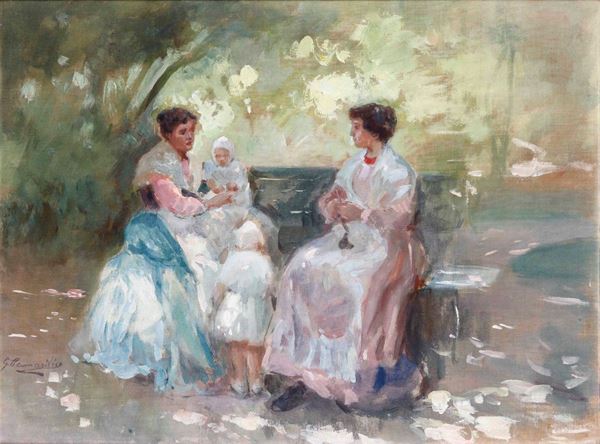 Giuseppe Pennasilico - Giovani madri al parco