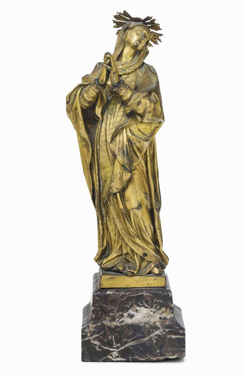 A bronze Saint, Baroque art, Italy, 1600s  - Auction Sculptures | Cambi Time - Cambi Casa d'Aste