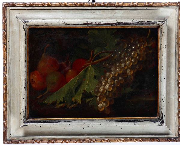 Paolo Antonio Barbieri - Natura morta con pere e uva