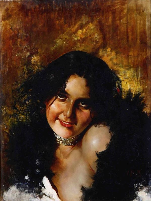 Vincenzo Irolli - Ritratto di donna