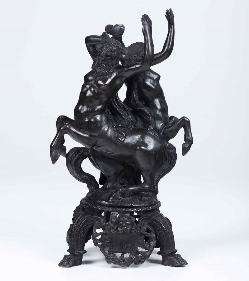 Two bronze centaurs, 18/1900s  - Auction Sculptures | Cambi Time - Cambi Casa d'Aste