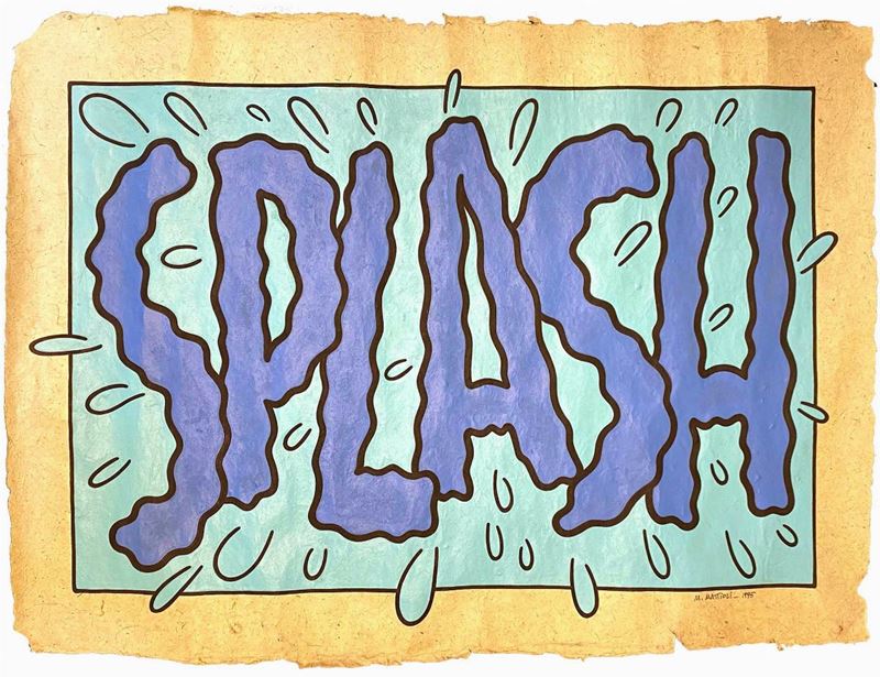 Massimo Mattioli : Noises: Splash!  (1995)  - Asta Fumetti d'Autore - IV - Cambi Casa d'Aste